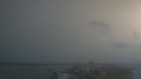 Polvo del Sahara en la Península de Yucatán.