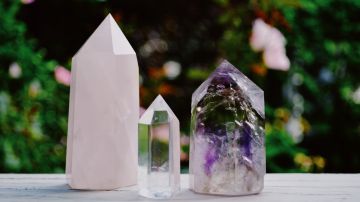 Los cristales ayudan a equilibrar las energías de tu hogar.