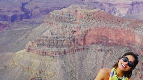 Alejandra Espinoza de Trip por Estados Unidos