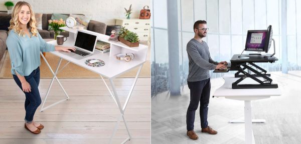 4 estilos de escritorios para trabajar de pie y mejorar tu circulación