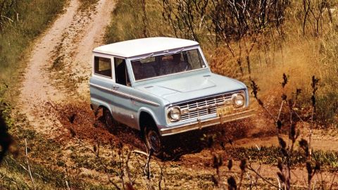 Wagon Ford Bronco Sport 1967.
Crédito: Cortesía Ford.