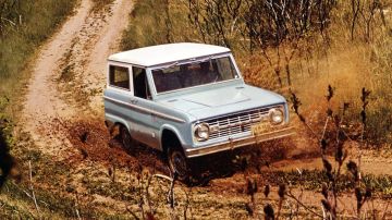 Wagon Ford Bronco Sport 1967.
Crédito: Cortesía Ford.