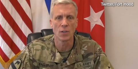 El comandante general Scott Efflandt fue removido de su cargo.