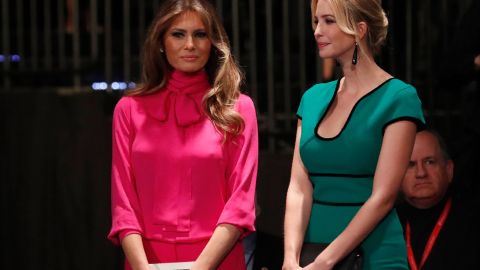 Melania Trump e Ivanka Trump.