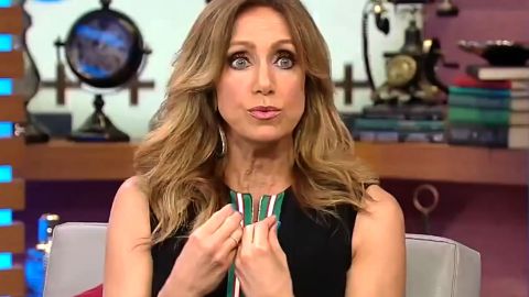 Lili Estefan en "El Gordo y La Flaca" de Univision.