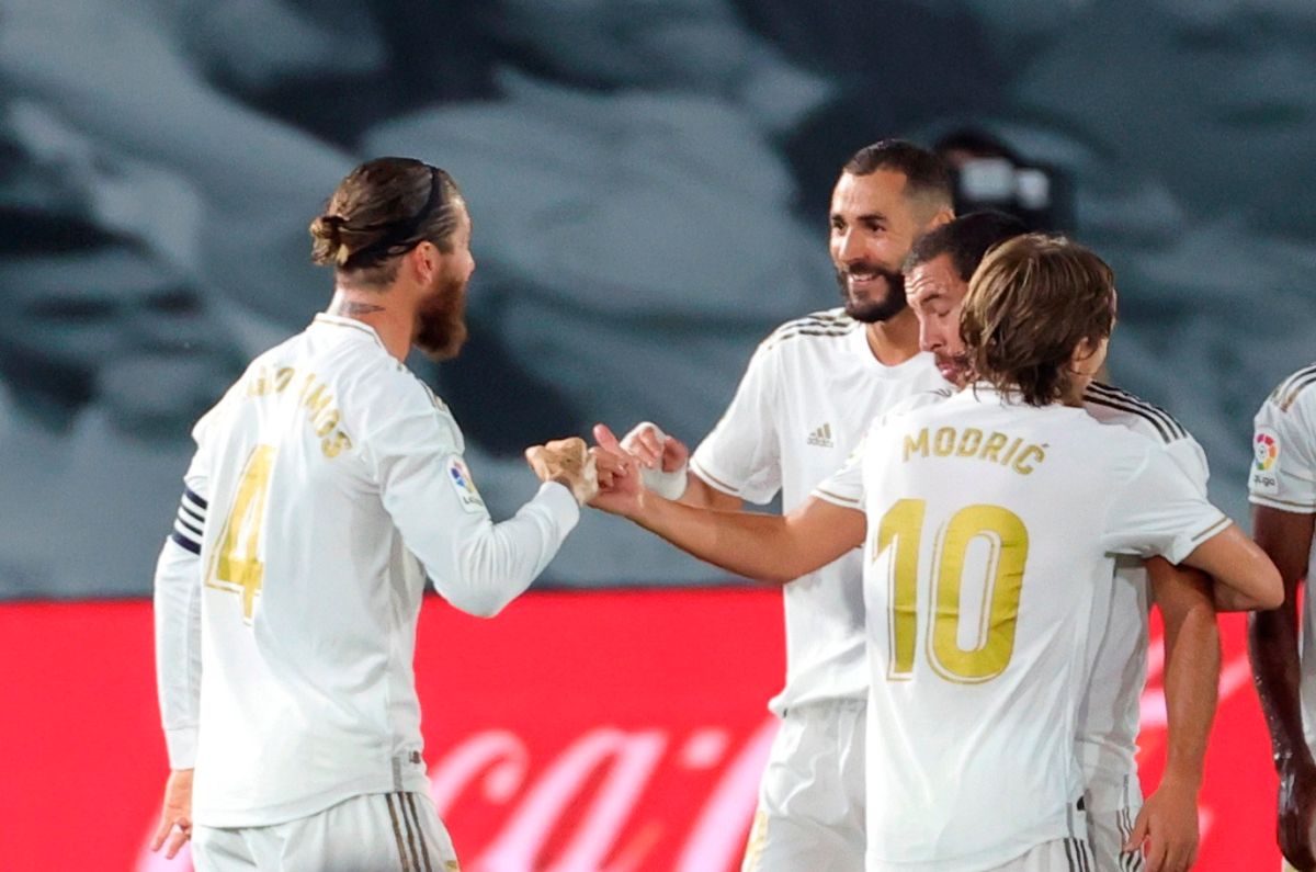 El Real Madrid, una jornada más en la cima.