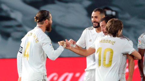 El Real Madrid, una jornada más en la cima.