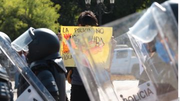 Las protestas contra los policías siguen en Jalisco.