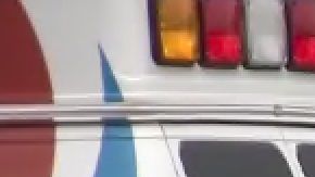 Casi 50 ambulancias se ocuparon para transportar a los pacientes.