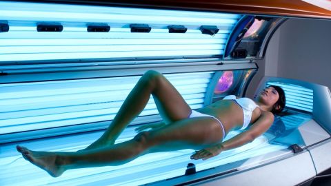 cama solar bronceado