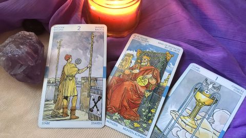 Las cartas del tarot que auguran buena suerte.