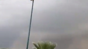 Nube de polvo en Torreón, Coahuila.