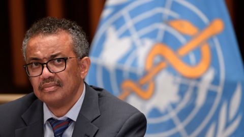 El emotivo discurso de Tedros fue un llamado a la unidad internacional.