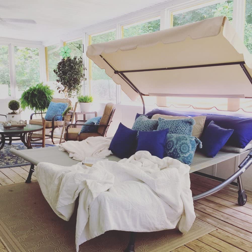 6 estilos de muebles y hamacas de patio que no te pueden faltar para