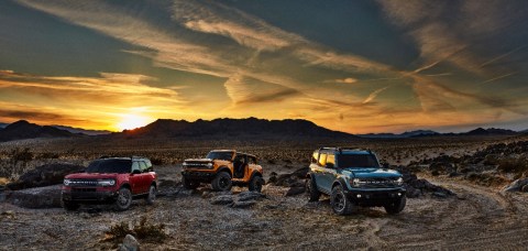 Familia de Ford Bronco 2021