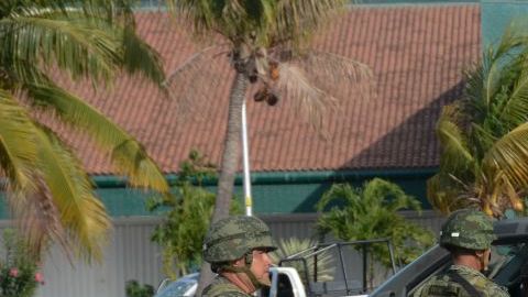 Elementos federales de México ya trabajan en la zona