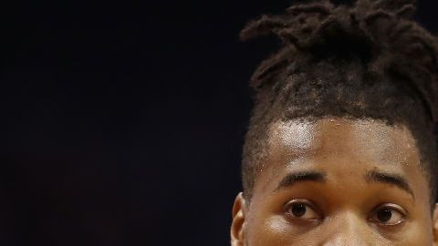 Richaun Holmes en su paso por los Phoenix Suns.