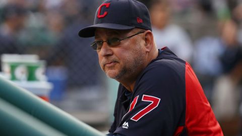 Terry Francona, manager de los Indios de Cleveland.