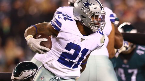 Ezekiel Elliott fue uno de los primeros jugadores diagnosticados con COVID-19.