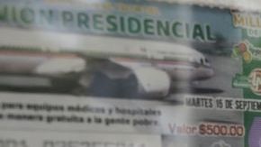 La Lotería Nacional informó que se retomó la rifa de un valor equivalente al avión presidencial.