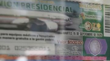 La Lotería Nacional informó que se retomó la rifa de un valor equivalente al avión presidencial.
