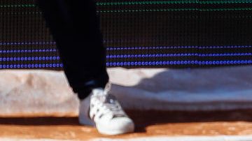 Novak Djokovic sobre la arcilla.