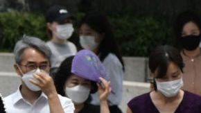 El gobierno de Seúl a pedido a las aerolíneas limitar la ocupación de los aviones en un 60%.