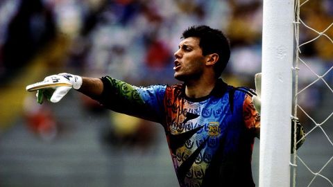 Sergio Goycochea en la Copa América de 1993.