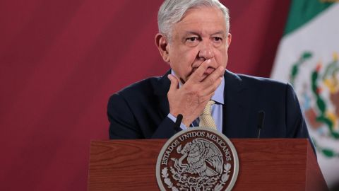 El mandatario ha insistido en que la pandemia va a la baja.