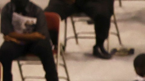 Samuel Lewis, hermano de John Lewis, habló en la ceremonia a su hermano en Troy, Alabama.