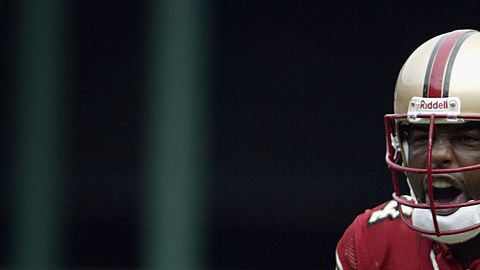 Dana Stubblefield en su etapa con los 49's de San Francisco.