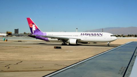 Un avión de Hawaiian Airlines.