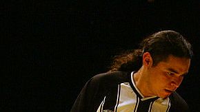 El Hijo del Santo en una lucha de exhibición.