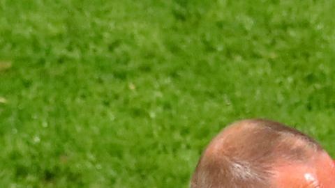 Antoine Griezmann con su padre en su etapa con el Atlético de Madrid.