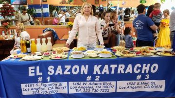 Miriam Maldonado es dueña de tres restaurantes El Sazón Katracho en Los Ángeles. (Suministrada)
