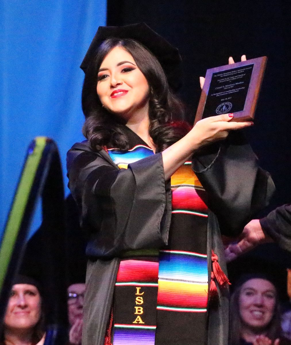 Cristel Stefany Martínez se graduó de abogada en el 2017. (Suministrada)