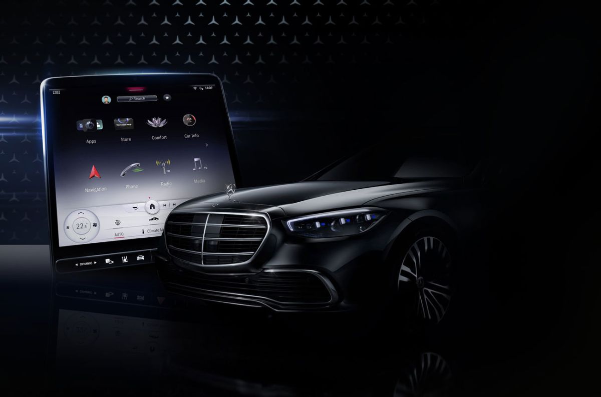 Conoce el interior del lujoso Mercedes-Benz S-Class 2021