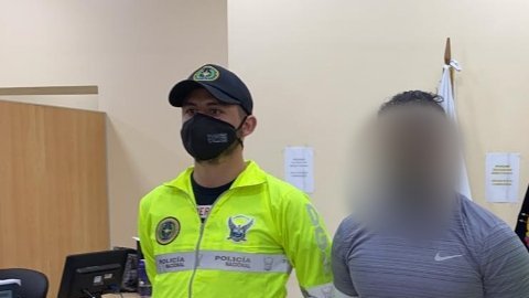 La detención se dio tras un operativo ejecutado por la Fuerza de Tarea en Guayaquil, Durán y Daule.