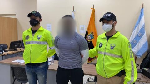 La detención se dio tras un operativo ejecutado por la Fuerza de Tarea en Guayaquil, Durán y Daule.
