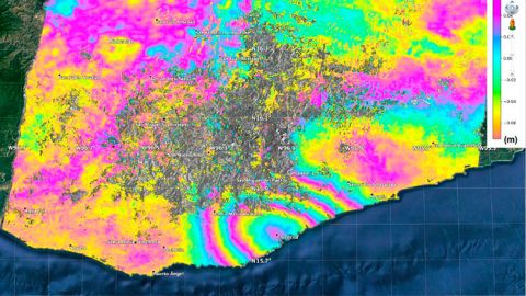 Sismo Oaxaca NASA