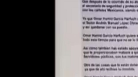 VIDEO: CJNG acusa a funcionario mexicano de proteger a otros cárteles y narcos