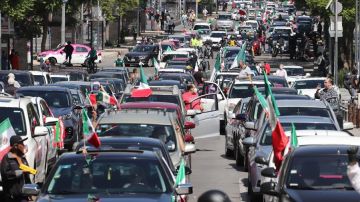 Es la cuarta manifestación sobre ruedas, que se realiza en México.