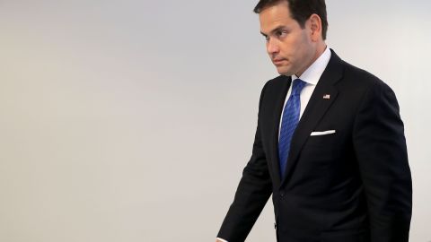 El senador Marco Rubio confirma reunión con excongresista arrestado.