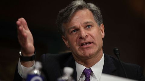 Christopher Wray, director del FBI.