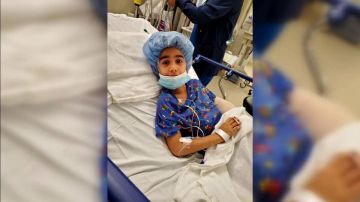 Jason Puentes, de 7 años, está ingresado en un hospital del sur de la Florida y está previsto que salga en las próximas horas.