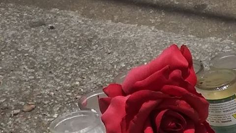 Una ofrenda dedicada a Vanessa Guillén en Houston.