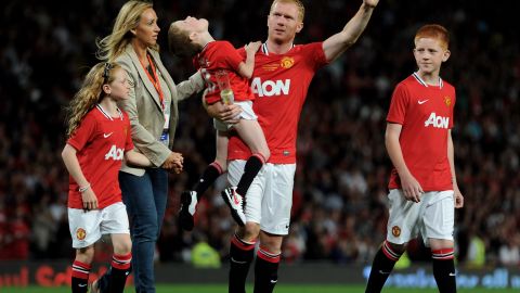 paul scholes familia