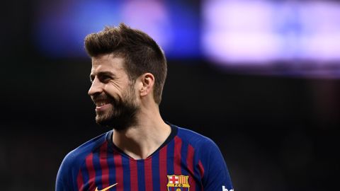 El defensa catalán, Gerard Piqué.