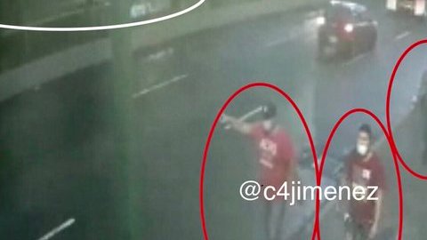 Los sujetos fueron captados por cámaras de videovigilancia.