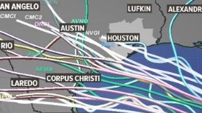 El sistema amenaza a Texas.
